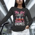 This Girl Loves Books And Gnomes Gardener Dwarf Garden Gnome Unisex Long Sleeve T-Shirt This Girl Loves Books And Gnomes Gardener Dwarf Garden Gnome Unisex Long Sleeve T-Shirt