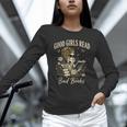 Good Girls Read Bad Books Vintage Skeleton Reader Unisex Long Sleeve T-Shirt Good Girls Read Bad Books Vintage Skeleton Reader Unisex Long Sleeve T-Shirt
