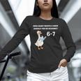 Goose Reading 67 Six Seven Meme Teacher Book Lover Unisex Long Sleeve T-Shirt Goose Reading 67 Six Seven Meme Teacher Book Lover Unisex Long Sleeve T-Shirt