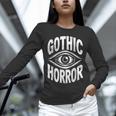 Gothic Classic Horror Thriller Book Movie Film Halloween Unisex Long Sleeve T-Shirt