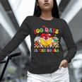 Groovy 100 Days In The Books Reading 100th Day Of School Unisex Long Sleeve T-Shirt