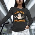 Groovy Halloween Teacher Spooky Read More Book Women Girl Unisex Long Sleeve T-Shirt