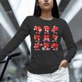 Heart Reading Books Valentine’s Day Girl And Boy Book Lovers Unisex Long Sleeve T-Shirt