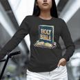 Holy Book Costume For Jesus And Bible Lovers Unisex Long Sleeve T-Shirt Holy Book Costume For Jesus And Bible Lovers Unisex Long Sleeve T-Shirt