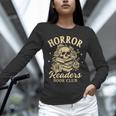 Horror Reading Spooky Vibes Bookish Horror Readers Book Club Unisex Long Sleeve T-Shirt Horror Reading Spooky Vibes Bookish Horror Readers Book Club Unisex Long Sleeve T-Shirt