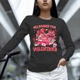 HUGvyn All Booked For Valentines Teacher Book Reading Heart Unisex Long Sleeve T-Shirt