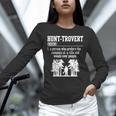 Huntrovert Introvert Hunting Unisex Long Sleeve T-Shirt