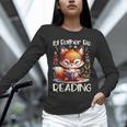 I'd Rather Be Reading Cute Fox Book Lover Reader Bookworm Unisex Long Sleeve T-Shirt I'd Rather Be Reading Cute Fox Book Lover Reader Bookworm Unisex Long Sleeve T-Shirt