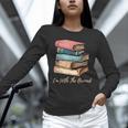 I'm With The Banned Read Banned Books Bookworm Men Women Unisex Long Sleeve T-Shirt I'm With The Banned Read Banned Books Bookworm Men Women Unisex Long Sleeve T-Shirt