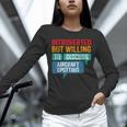 Introvert Aircraft Spotting Lovers Men & Women Unisex Long Sleeve T-Shirt