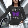 Introvert Antisocial Butterfly For Women Men Unisex Long Sleeve T-Shirt