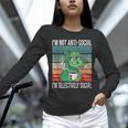 Introvert Selectively Social Anti-Social Shy Unisex Long Sleeve T-Shirt
