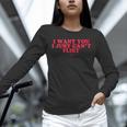 Introvert Valentines Day I Want You I Just Can't Flirt Unisex Long Sleeve T-Shirt Introvert Valentines Day I Want You I Just Can't Flirt Unisex Long Sleeve T-Shirt