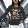 Introverted But Willing To Discuss Books Cozy Aesthetic Unisex Long Sleeve T-Shirt Introverted But Willing To Discuss Books Cozy Aesthetic Unisex Long Sleeve T-Shirt