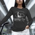Introverted Willing To Discuss Cats And Books Unisex Long Sleeve T-Shirt Introverted Willing To Discuss Cats And Books Unisex Long Sleeve T-Shirt