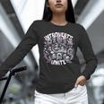 Introverts Unite Quirky Solitude Unisex Long Sleeve T-Shirt
