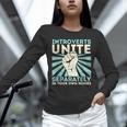 Introverts Unite Separately Introverted Antisocial Unisex Long Sleeve T-Shirt Introverts Unite Separately Introverted Antisocial Unisex Long Sleeve T-Shirt