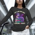 Just a Girl Who Loves Dragons And Books Reading Unisex Long Sleeve T-Shirt Just a Girl Who Loves Dragons And Books Reading Unisex Long Sleeve T-Shirt