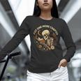 Just One More Chapter Book Lover Bookish Reading Skeleton Unisex Long Sleeve T-Shirt Just One More Chapter Book Lover Bookish Reading Skeleton Unisex Long Sleeve T-Shirt
