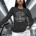 Just One More Chapter Bookish Book Reading Botanical Book Unisex Long Sleeve T-Shirt
