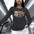 Just One More Chapter Floral Book Reading Teacher Bookworm Unisex Long Sleeve T-Shirt Just One More Chapter Floral Book Reading Teacher Bookworm Unisex Long Sleeve T-Shirt