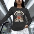 Just One More Chapter Skeleton Reading Book Lover Unisex Long Sleeve T-Shirt Just One More Chapter Skeleton Reading Book Lover Unisex Long Sleeve T-Shirt