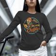Just One More Chapter Skeleton Reading Book Scaft Beanie Unisex Long Sleeve T-Shirt