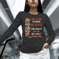 I Just Want To Read My Books Ignore All Of My Adult Problems Unisex Long Sleeve T-Shirt
