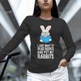I Just Want To Read Books And Pet My Rabbit Unisex Long Sleeve T-Shirt I Just Want To Read Books And Pet My Rabbit Unisex Long Sleeve T-Shirt