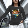 Kids Ka-Blam 7 Year Old Boys 7th Birthday Comic Book Super Hero Unisex Long Sleeve T-Shirt Kids Ka-Blam 7 Year Old Boys 7th Birthday Comic Book Super Hero Unisex Long Sleeve T-Shirt