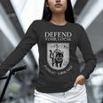 Knight Cat Defend Your Public Library Book Lover Unisex Long Sleeve T-Shirt