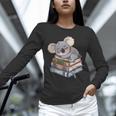 Koala Reading Book Pajama Sleep Unisex Long Sleeve T-Shirt Koala Reading Book Pajama Sleep Unisex Long Sleeve T-Shirt