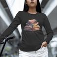 Let The Adventures Begin Book Lovers Magical Whimsical Art Unisex Long Sleeve T-Shirt