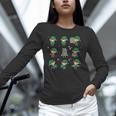 Librarian Book Lover Christmas Elf Reading Joy Unisex Long Sleeve T-Shirt