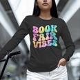 Library Book Fair Vibe Tie Dye School Reading Nostalgic Unisex Long Sleeve T-Shirt Library Book Fair Vibe Tie Dye School Reading Nostalgic Unisex Long Sleeve T-Shirt