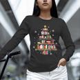 Library Books Christmas Tree Teacher Xmas Snowflake Unisex Long Sleeve T-Shirt Library Books Christmas Tree Teacher Xmas Snowflake Unisex Long Sleeve T-Shirt