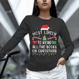 Most Likely To Read A Book On Christmas Family Matching Xmas Unisex Long Sleeve T-Shirt Most Likely To Read A Book On Christmas Family Matching Xmas Unisex Long Sleeve T-Shirt