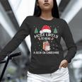 Most Likely To Read A Book On Christmas Love Reading Books Unisex Long Sleeve T-Shirt Most Likely To Read A Book On Christmas Love Reading Books Unisex Long Sleeve T-Shirt