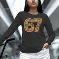 Literary 67 Bookshelf Six Seven Reading Meme Unisex Long Sleeve T-Shirt