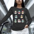 Literary Winter Reading Snowmen Cozy Book Lover Pattern Unisex Long Sleeve T-Shirt Literary Winter Reading Snowmen Cozy Book Lover Pattern Unisex Long Sleeve T-Shirt