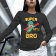 Little Cute Superhero Brother Comic Book Baby Bro Unisex Long Sleeve T-Shirt Little Cute Superhero Brother Comic Book Baby Bro Unisex Long Sleeve T-Shirt