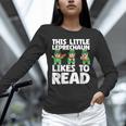 This Little Leprechaun Likes To Read St Patrick's Day Book Unisex Long Sleeve T-Shirt