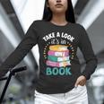 Take a Look It's In a Book Teacher Reading Apparel Unisex Long Sleeve T-Shirt