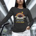 Take a Look It's In a Book Vintage Reading Teacher Rainbow Unisex Long Sleeve T-Shirt Take a Look It's In a Book Vintage Reading Teacher Rainbow Unisex Long Sleeve T-Shirt