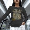 Loyal To The Shelf Knight Panther Book Lover Unisex Long Sleeve T-Shirt Loyal To The Shelf Knight Panther Book Lover Unisex Long Sleeve T-Shirt