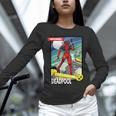 Marvel Comics Deadpool Vintage Book Art Unisex Long Sleeve T-Shirt