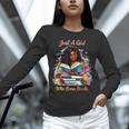 Melanin Book Month Honoring Past Inspiring Pride Unisex Long Sleeve T-Shirt