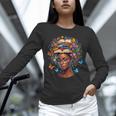 Month Honoring Past Inspiring Pride Melanin Book Unisex Long Sleeve T-Shirt