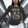 North Pole Book Club Christmas Elf Bookish Retro Graphic Unisex Long Sleeve T-Shirt North Pole Book Club Christmas Elf Bookish Retro Graphic Unisex Long Sleeve T-Shirt