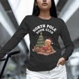 North Pole Book Club Gingerbread Christmas Reading Unisex Long Sleeve T-Shirt